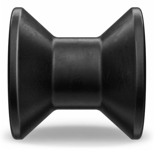 Josmimic Boat Trailer Bow Stop Roller 3" × 1/2", Bow Roller for Boat Trailer, Protective Front Winch Roller, Wear-Resistant Guide Roller