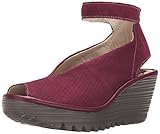 FLY London Women's Yala Perforated Wedge Sandal