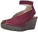 FLY London Women's Yala Perforated Wedge Sandal