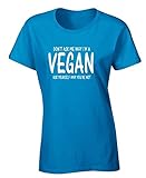 icustomworld Women's Don't Ask Me Why I'm Vegan T-shirt Cool Vegetarian Shirts