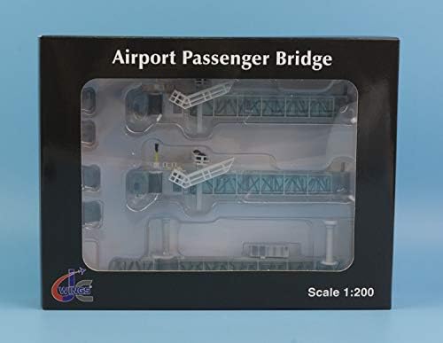 Miniatura 2 de Aeronave modelo de avión terminado 1200 de cuerpo ancho del puente del pasajero del aeropuerto