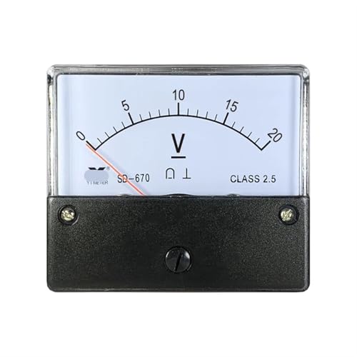 Voltmètre CC SD670 DC30V pour tableau de commande de camping-car - 6