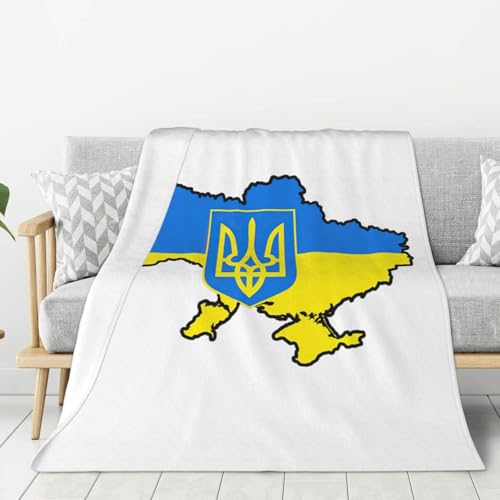 Couverture douce chaude Ukraine pour grand lit hiver - 2
