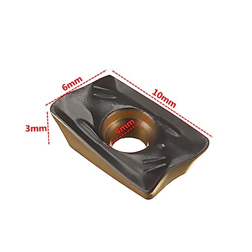 10 piezas insertos de carburo para fresado CNC miniatura 4