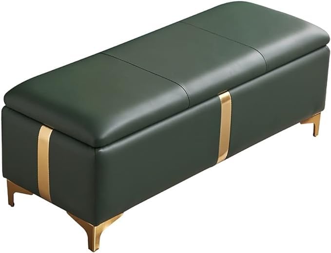 Taburete para cama de alta gama y banco de maquillaje tapizado