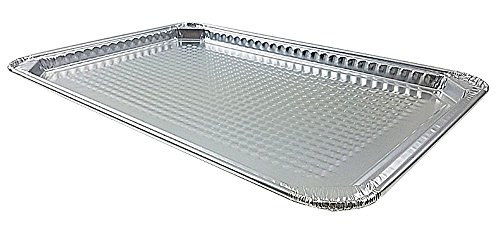 Handi-Foil 16"X12" Oblong Cookie Sheet Pan Disposable Aluminum Bun Tray (Pack Of 10) #TOP1