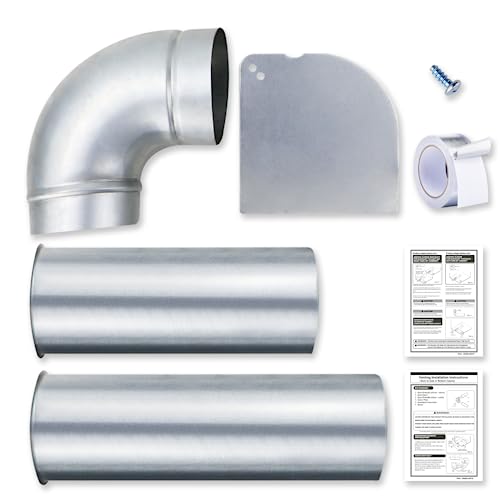 383EEL9001L 3911EZ9131X Upgraded Dryer Side Venting Kit Perfectly Compatible with LG Gas or Electric Dryers Compatible with Kenmore Dryers Replacement Part AP5672784 Replace 2400642 PS7784989