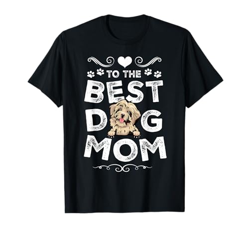 Havanese Best Dog Mom Dogs Lovers Funny Mothers Day Camiseta