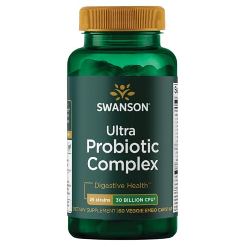 Swanson Ultra Probiotic Complex 30 Billion Cfu 60 Veg Capsules
