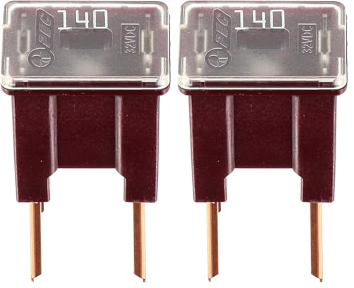 Restagraf Fusible Japonais Mâle Type B 140A Compatible avec Véhicules type : Hyundai, Kia, Lexus, Mazda, Mitsubishi, Nissan, Toyota (Pack de 1 Pcs), Bordeaux...