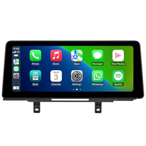 12.3-Inch Car Stereo for BMW X5 F15 X6 F16 (2014-2017) NBT System, Wireless CarPlay Android Auto Upgrade Factory Radio Bluetooth WiFi Touch Screen (NBT-12.3