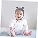 ibasenice 2pcs Adorable Ear Hats for Newborns Soft Cotton Boy Girl Caps Khaki and Gray for Headwear Lightweight and Fashionable Design