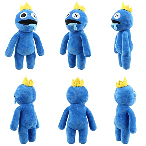 Image of Rainbow Friends Blue Plush, 11.8 inch Plushie Toy for Fans - Beautifully Stuffed Animal Doll Gift