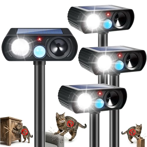 4Pack Feral Cat Repellent Outdoor