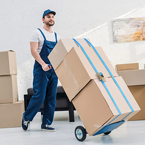 Ratchet Straps Heavy Duty, Endless Ratchet Strap,Tie Down Straps For Motorcycles, Goods, Luggage,Blue (20 Ft-10 Pack) #TOP4