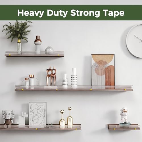 SWRT 0.08 Inch Thick Double Sided Heavy Duty Tape, 1.18 Inch x 16.5 FT Removable Strong Adhesive Nano Tape, No Residue Reusable Mounting Tape, Multipurpose for Home, Office, and DIY Projects - Image 4