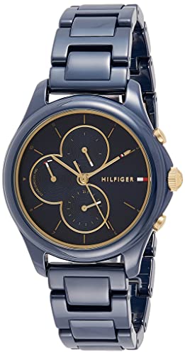 Tommy Hilfiger Femme Analogique Quartz Montre avec Bracelet en Acier Inoxydable 1782260