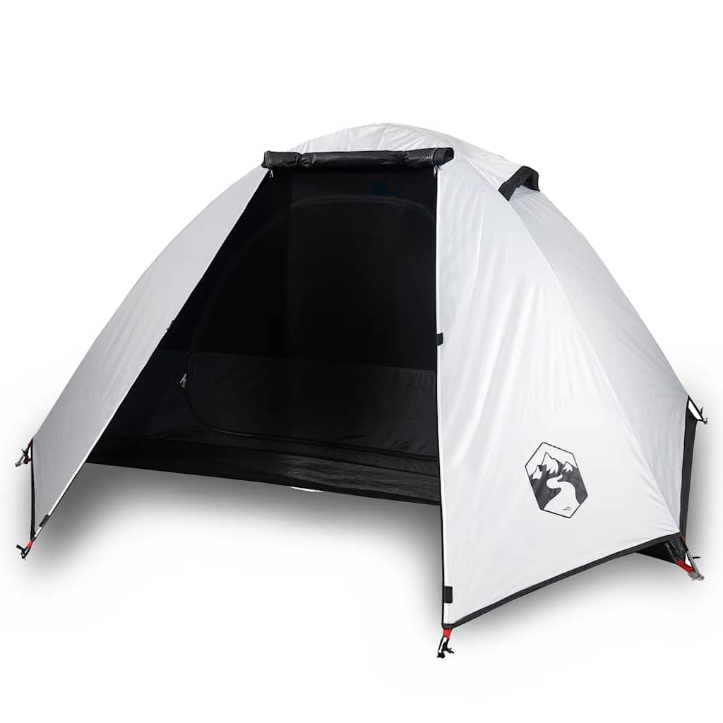 Tenda Da Campeggio 2 Persone Blu Impermeabile A Cupola