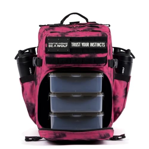 WOLFpak 35L Backpack Meal Prep Management (Toxic Pink) - WOLFpak
