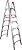 Telesteps 700FLD OSHA Compliant 7 ft Double sided folding step ladder (STIK)