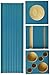 Safco Products 3280BU Splash Multi-Colored Wood Desk Organizer Set, Blue