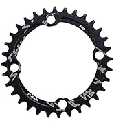 Bike Chain Ring Single Chainring 32T 34T 36T 38T 104 BCD Bike Narrow Wide Chainrings for Bicycle ...