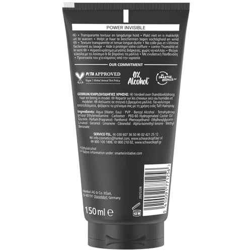 Schwarzkopf Taft Power Invisible Gel Cheveux Fixation Forte 150 Ml - vue 7