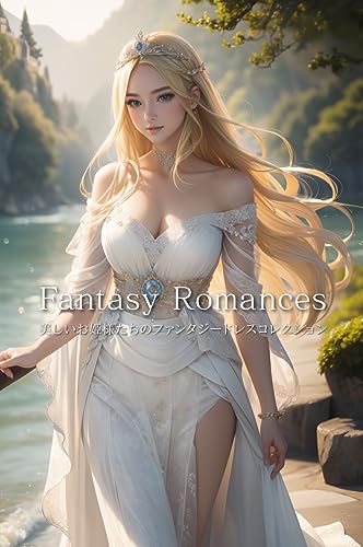 Fantasy Romances 美しいお姫様たちのファンタジードレスコレクション (AI異世界イラスト集)