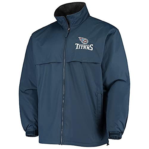 Image of dunbrooke Men's Royal Indianapolis Colts Triumph Fleece Full-Zip Jacket