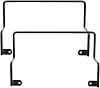 USHOBE Anti-Slip Mattress Gripper 8X7X3In Bed Frame Slide Stoppers 2-Pack Iron Mattress Holder Prevent Sliding Easy Installation for Home Use