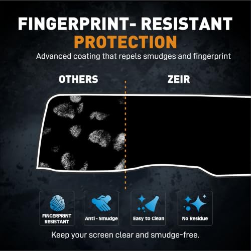 Image of ZEIR Screen Protector For MARUTI SUZUKI 2026 - Infotainment Guard | Anti Scratch & Water Resistant TouchScreen Accessory 2025+ [Not Tempered Glass] (E Vitara (Pack 1))
