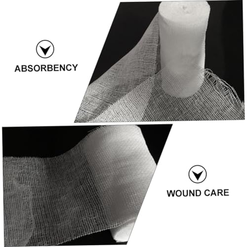 VILLCASE 10 piezas Rollos de Gasa 8x600cm Venda Conformable Transpirable para Cuidado de Heridas en Primeros Auxilios para Uso Deportivo y Clínico miniatura 3
