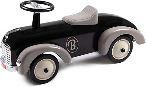 Baghera Speedster Noir Porteur multidirectionnel  Nombreux détails réalistes | À partir de 12 Mois