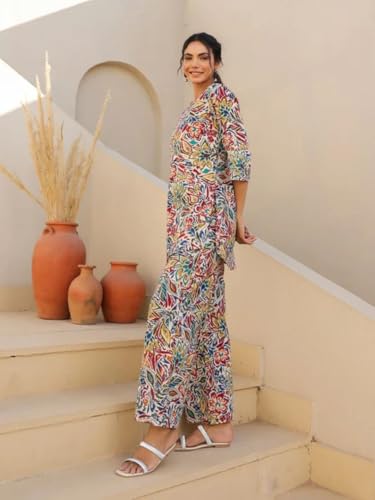 Image of Trendy Queen Co Ord Set | Casual Wear Pant Top Set | Fancy Co-Ord Set | Full Pair Set | Coord Sets for Women | Top Pant Set (SD817)