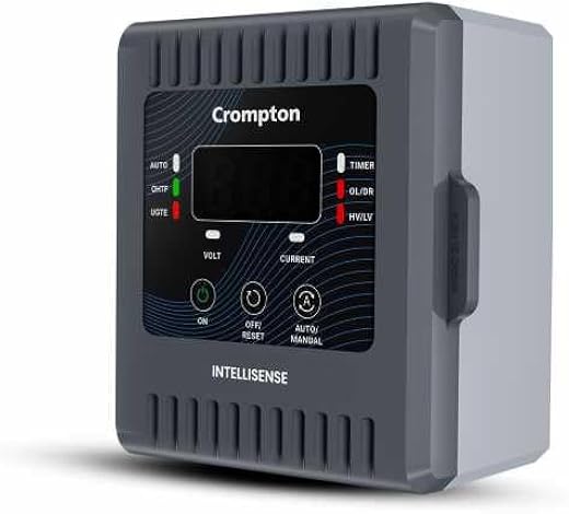 Crompton Pump Smart Panel | Automatic Water Level Controller |Control Panel| Auto/Manual Mode | 12 Months Warranty |Overhe...