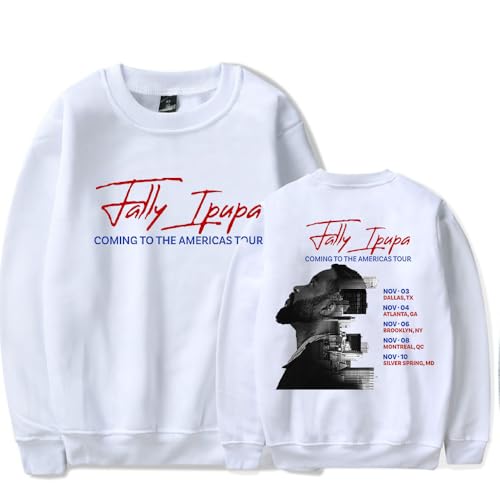 Fally Ipupa Coming To The Americas Tour Crewneck Top Women Men New Casual Vintage Fashion Long Sleeve