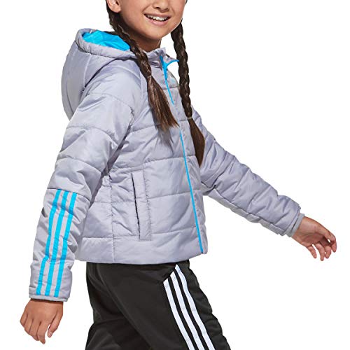 adidas girls Hooded Puffer JacketInsulated Jacket4