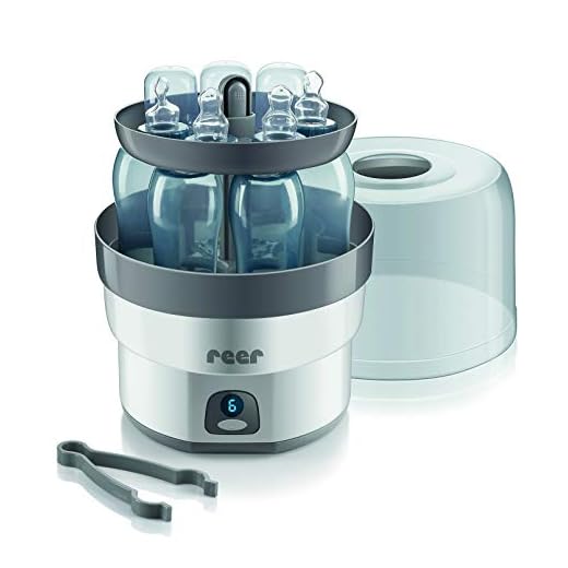 Reer 36010 VapoMax - Vaporizador grande, espacio para 6 viales y accesorios