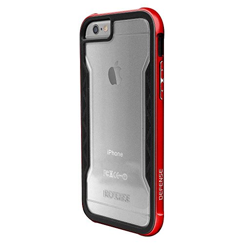 iPhone 6s Case & iPhone 6 Case, X-Doria Defense Shield Series, Military Grade Drop Tested, Protective Case, [Red]