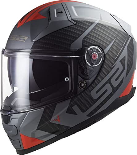 Casque LS2 Vector II Splitter avec écran solaire pour motards sur route