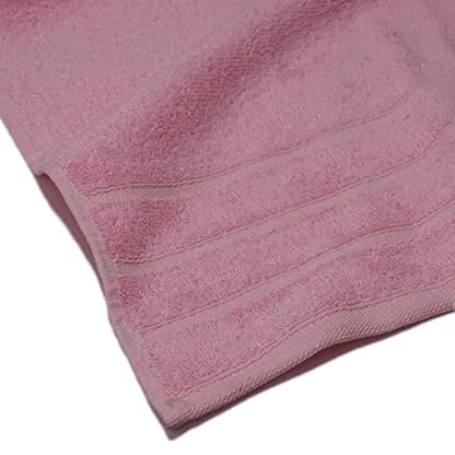 Casabella Luxus Handtuchballen aus 100 % ägyptischer Baumwolle – 8 Stück – 550 g/m²… (Pink) – Bild 8