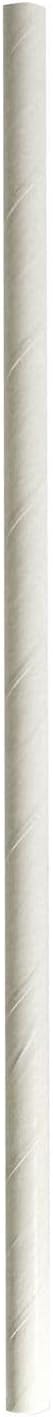 Boardwalk Individually Wrapped Jumbo Paper Straws, 7.75", White, Case of 1,280