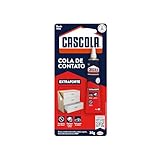 Cascola Extra sem Toluol, Cola de Contato de Alta Resistência, Adesivo de Contato de Secagem Rápida, 1x30g