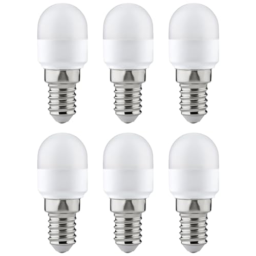 NCC-Licht LED Leuchtmittel Röhre T25 3W = 25W E14 matt 250lm warmweiß 2700K (6 Stück)