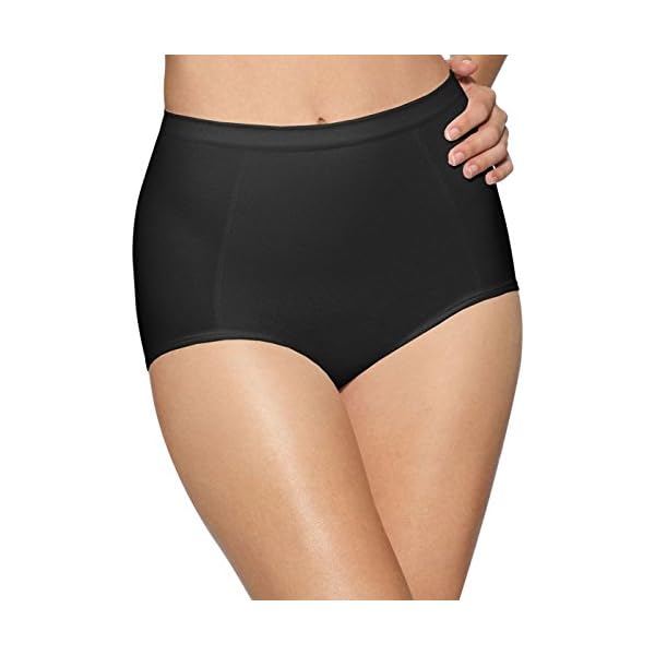 Bali womens Seamless Ultra Firm Control Fajas 2-pack Dfx245 shapewear briefs, Black/Black, XX-Large US