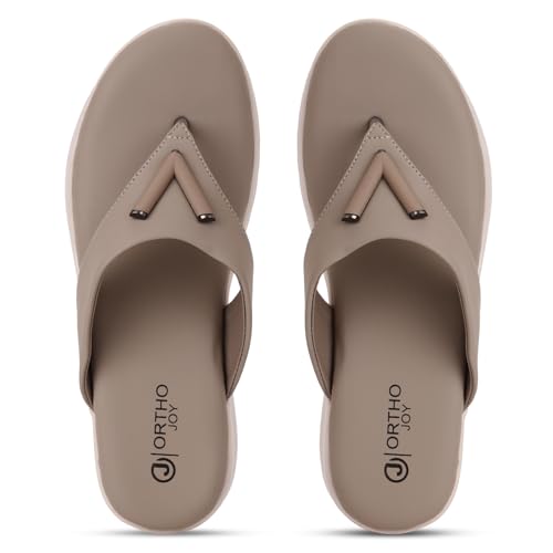 Image of ORTHO JOY Sandal For Women || Orthopedic Women's Fancy Slipper || Footwear for women|