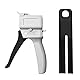 QWORK® 50 ml Epoxid klebepistole Griff Klebstoff gemischt, 1: 1 & 2: 1 Presse Pistole Kartuschenpistole Klebepistole, Spender für Epoxid-Kartusche