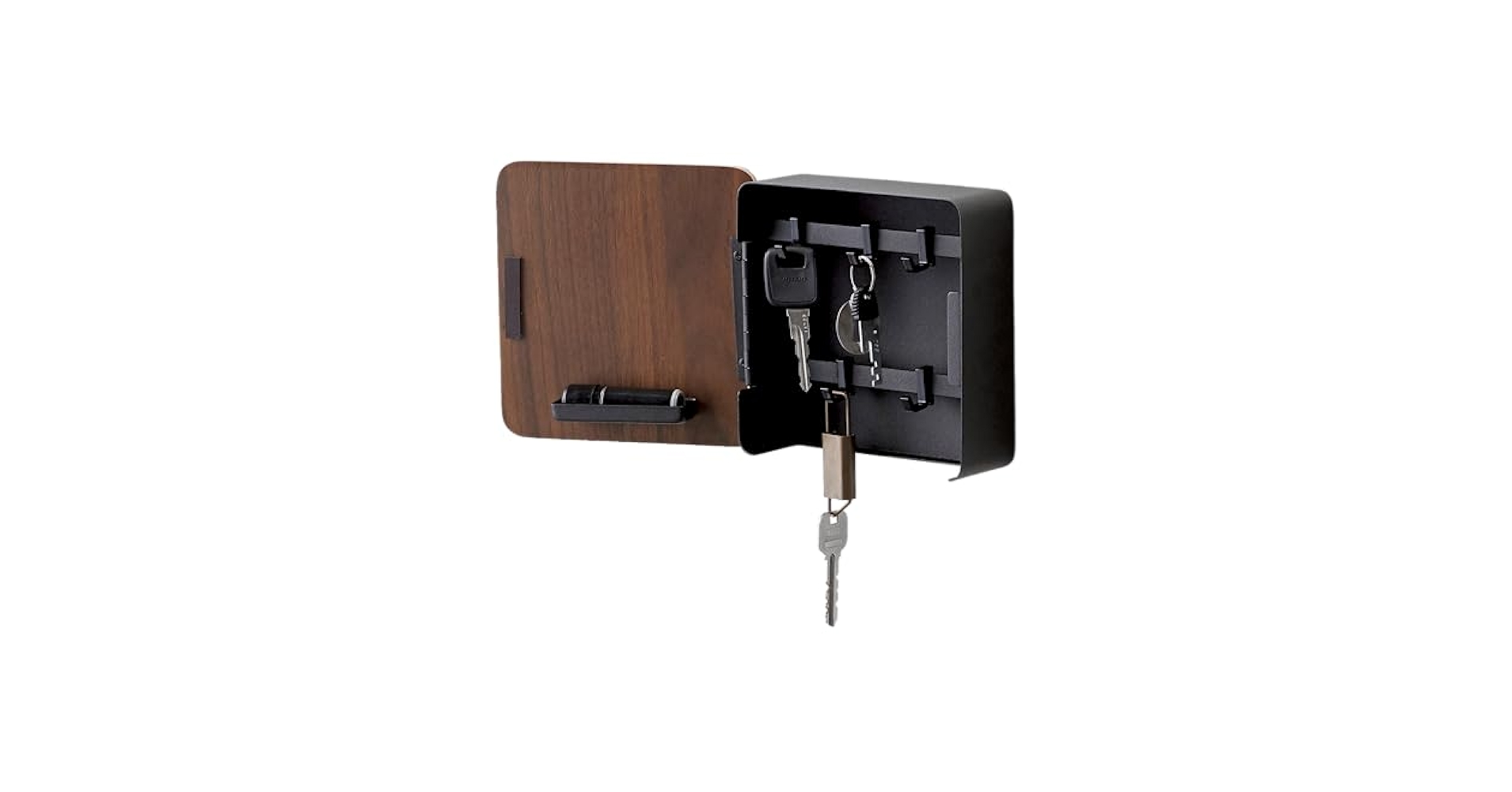 Amazon.com: Yamazaki Home Rin Square Magnetic Key Cabinet