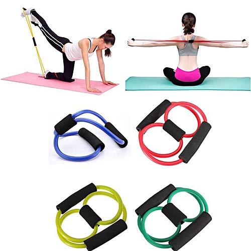 A1VK Nylon Chest Expander Resistance 8 Pulling Rope Bands Muscle Workout Stretcher Shoulder Exerciser Fitness Home Gym Equipment (B083NZJBCB) Amazon Price History, Amazon Price Tracker