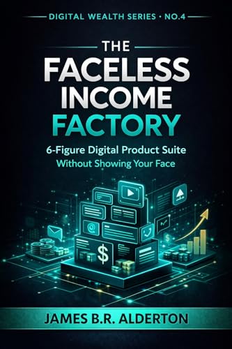 THE FACELESS INCOME FACTORY: 6-Figure Digital Product Suite Without Showing Your Face (The Digital Wealth Series)